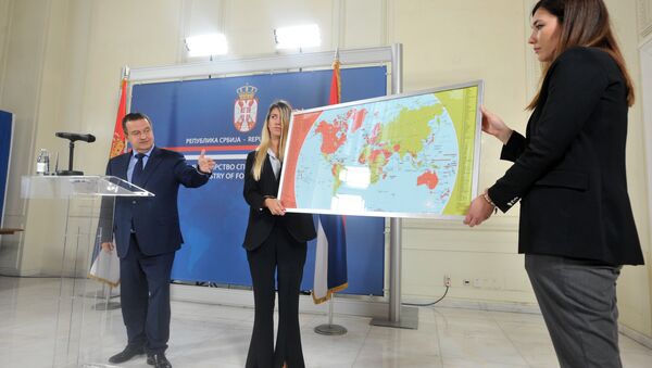 Mapa država koje nisu priznale Kosovo - Sputnik Srbija