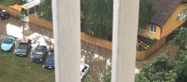 Poplavljeno obdanište na Dorćolu Poplavljeno obdanište na Dorćolu - Sputnik Srbija