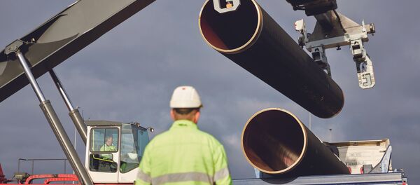 Испорука цеви за гасовод Северни ток 2 Испорука цеви за гасовод Северни ток 2 - Sputnik Србија