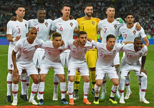 Екипа Португалије пред меч осмине финала Уругвај - Португалија Екипа Португалије пред меч осмине финала Уругвај - Португалија - Sputnik Србија