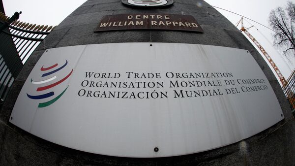 Улаз у седиште Светске трговинске организације у Женеви - Sputnik Србија
