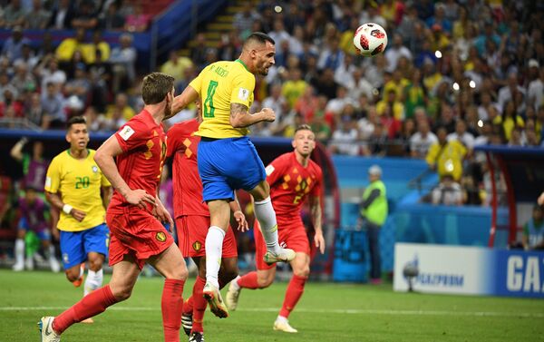 Августо постиже гол за наду Бразила - Sputnik Србија