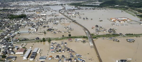 Poplave u Japanu Poplave u Japanu - Sputnik Srbija