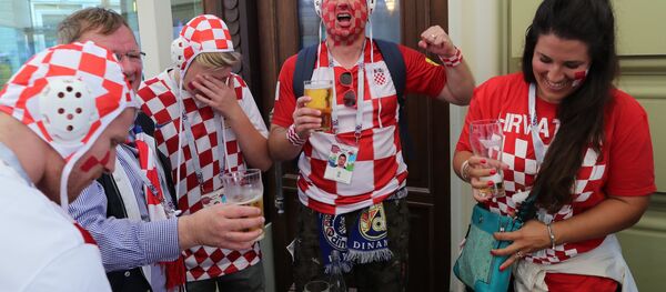 Hrvatski navijači - Sputnik Srbija