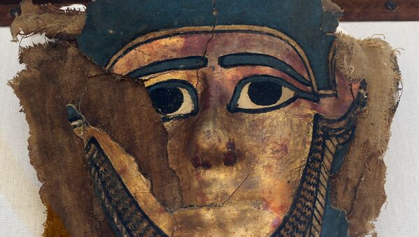Maska na mumiji otkrivena u Egiptu - Sputnik Srbija