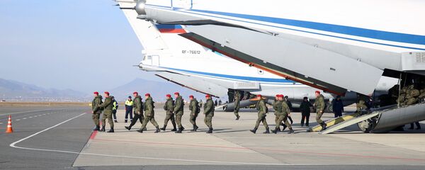 Руска војна полиција вратила се из Сирије у Русију Руска војна полиција вратила се из Сирије у Русију - Sputnik Србија