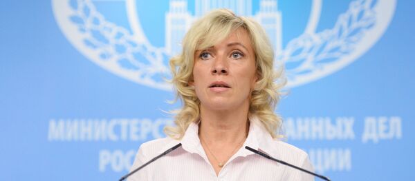 Портпарол Министарства спољних послова Русије Марија Захарова - Sputnik Србија