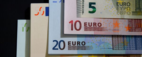Novčanice evra različite vrednosti - Sputnik Srbija
