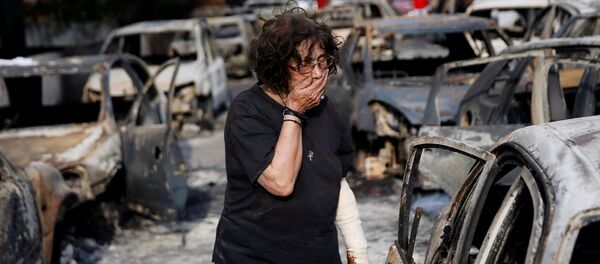 Последице пожара у код Атине у Грчкој - Sputnik Србија