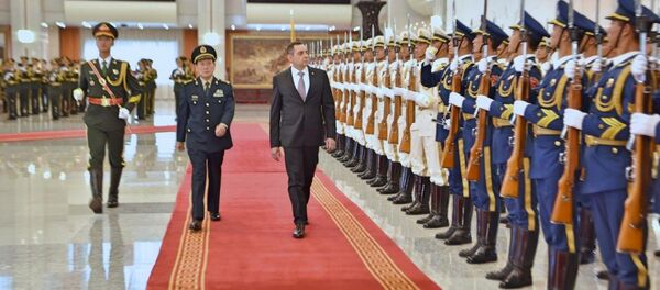 Министар одбране Александар Вулин у вишедневној посети Кини Министар одбране Александар Вулин у вишедневној посети Кини - Sputnik Србија