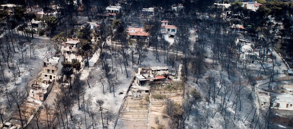 Последице пожара на Атици - Sputnik Србија