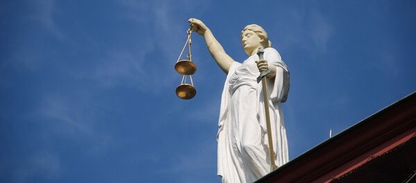 Римска богиња правде и праведности Јустиција - Sputnik Србија
