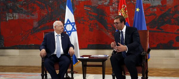 Predsednik Izraela Ruven Rivlin i predsednik Aleksandar Vučić - Sputnik Srbija