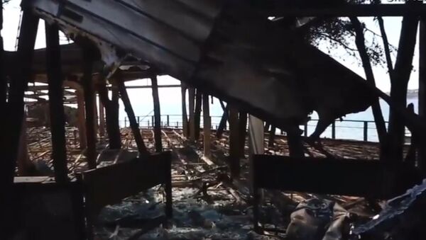 Пустош после пожара у Грчкој - Sputnik Србија