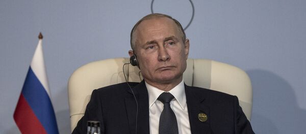 Predsednik Rusije Vladimir Putin na samitu BRIKS-a u Johanesburgu - Sputnik Srbija