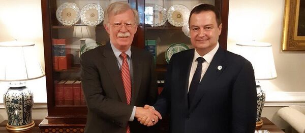 Џон Болтон и Ивица Дачић - Sputnik Србија