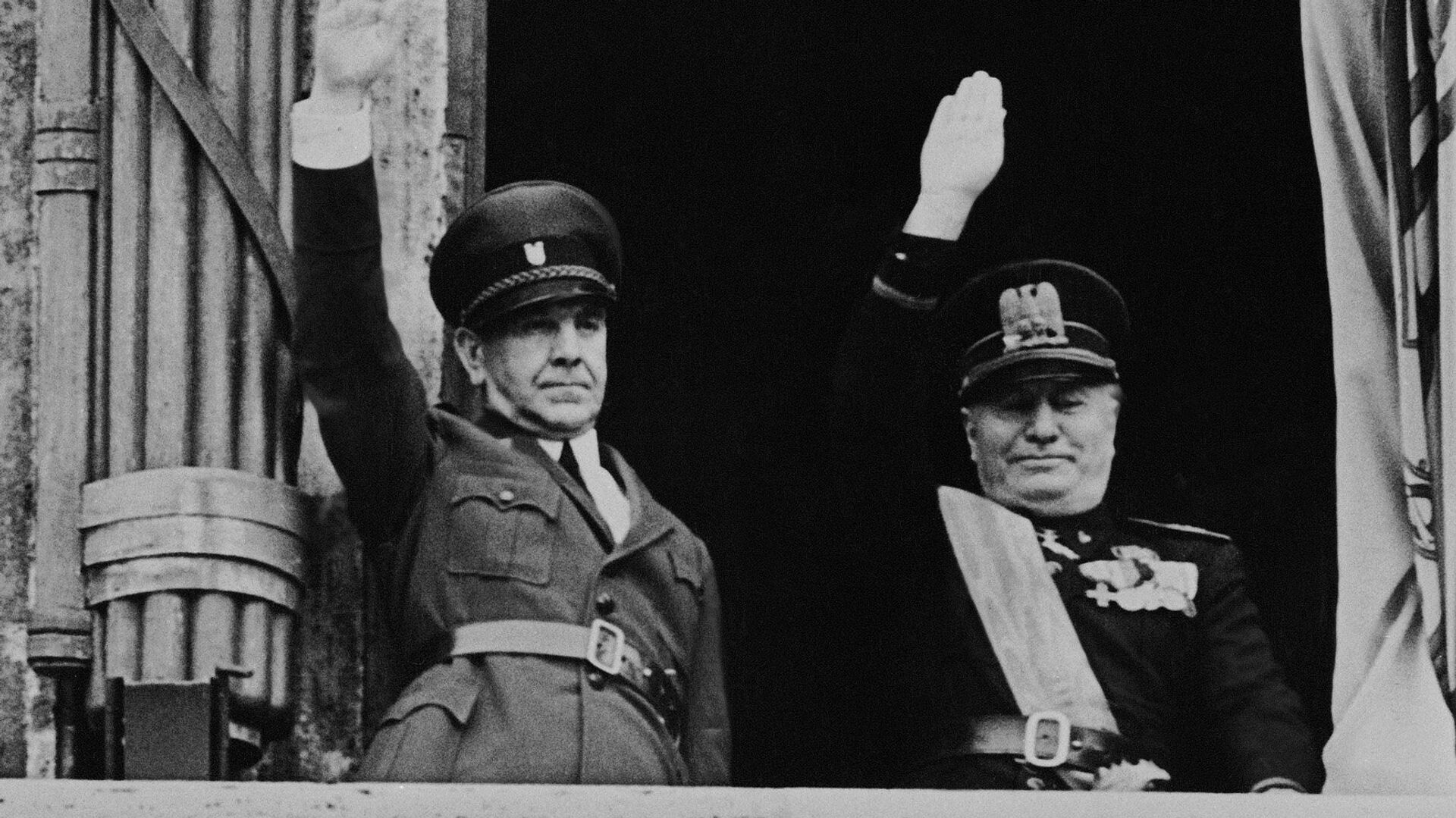 Анте Павелић и Бенито Мусолини - Sputnik Србија, 1920, 09.12.2021