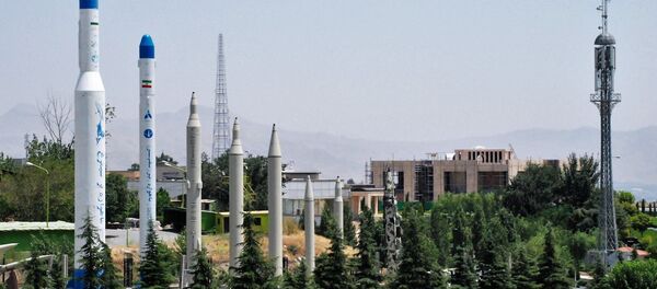 Модели ракета и носача ракета у музеју Исламске револуције и свете одбране у Техерану - Sputnik Србија