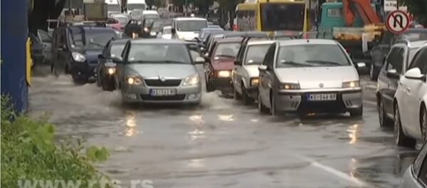 Невреме у Крагујевцу Невреме у Крагујевцу - Sputnik Србија