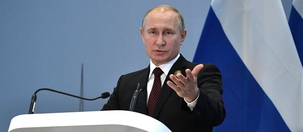 Председник Русије Владимир Путин на самиту БРИКС-а - Sputnik Србија