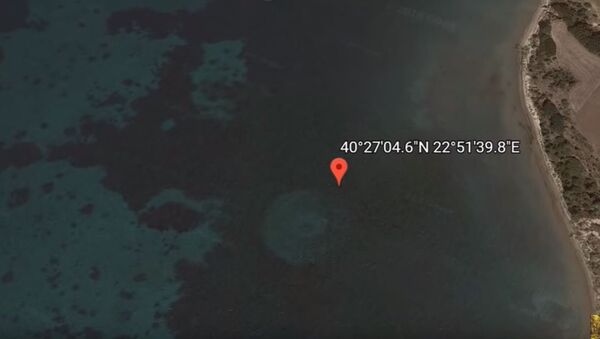 Гуглов снимак у близини грчке обале код Солуна - Sputnik Србија
