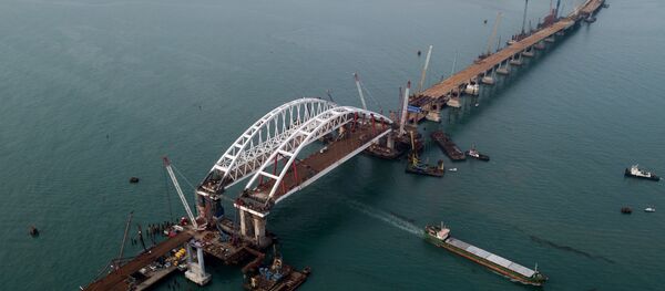 Кримски мост преко Керчког мореуза - Sputnik Србија