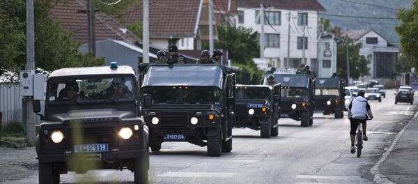 Српска жандармерија у Прешеву - архивска фотографија Српска жандармерија у Прешеву - архивска фотографија - Sputnik Србија