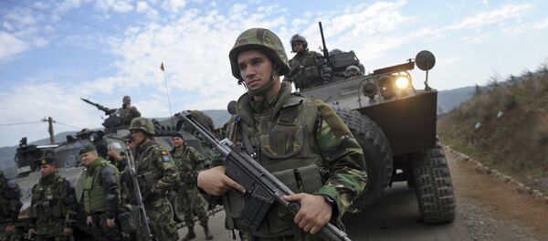 Војници у саставу КФОР-а на Косову и Метохији - архивска фотографаија Војници у саставу КФОР-а на Косову и Метохији - архивска фотографаија - Sputnik Србија