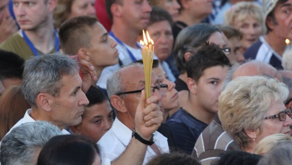 Molitva za žrtve pogroma u Oluji - Sputnik Srbija