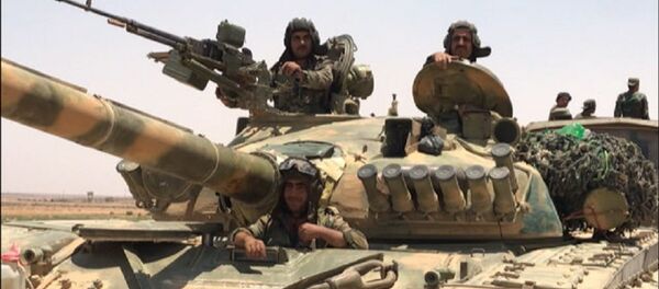 Sirijska vojska na granici sa Jordanom u provinciji Dara - Sputnik Srbija