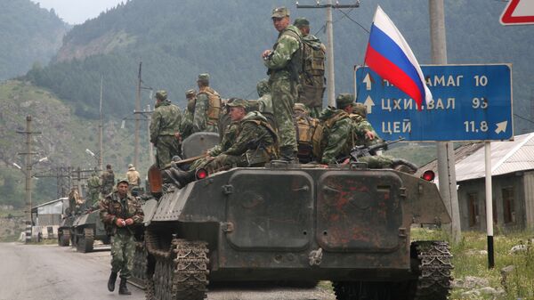 Руска војска у Јужној Осетији - Sputnik Србија