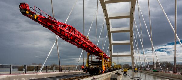 Изградња пруге - Sputnik Србија