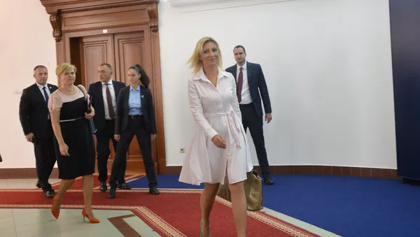 Портпаролка руског Министарства иностраних послова Марија Захарова у Београду - Sputnik Србија