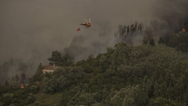 Гашење пожара на југу Португалије - Sputnik Србија