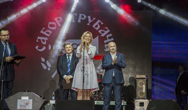 Marija Zaharova na velikoj bini u Guči Marija Zaharova na velikoj bini u Guči - Sputnik Srbija
