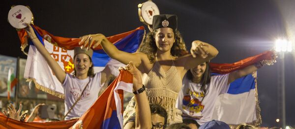 Publika na koncertu Dejana Petrovića i njegovog Big benda Publika na koncertu Dejana Petrovića i njegovog Big benda - Sputnik Srbija