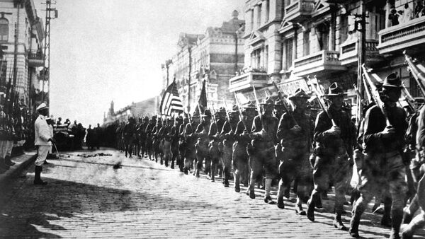 Američka vojska u Vladivostoku 1918. godine - Sputnik Srbija