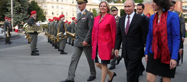 Радна посета председника Русије Владимира Путина Аустрији - Sputnik Србија