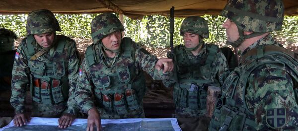 Руско-српска војна вежба у Лењинградској области, Русија - Sputnik Србија