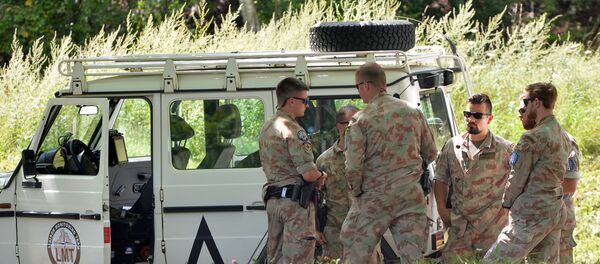 Амерички војници на језеру Газиводе - Sputnik Србија