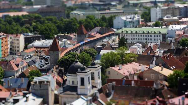 Поглед на Стари град у Талину - Sputnik Србија