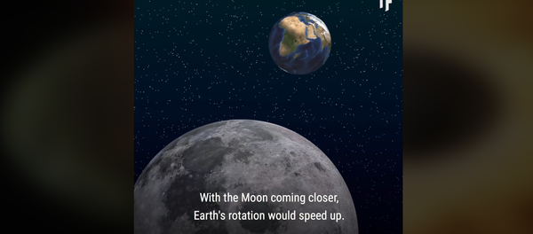Ако се Месец сруши на Земљу... - Sputnik Србија