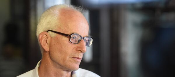 Slavista, profesor Instituta za slavistiku Univerziteta u Hamburgu dr Robert Hodel - Sputnik Srbija