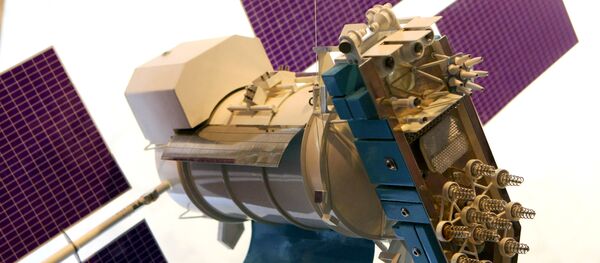 Maketa savremene navigacione svemirske letelice Glonass M - Sputnik Srbija