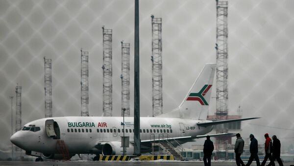 Avion bugarske aviokompanije Bulgarija ejr - Sputnik Srbija