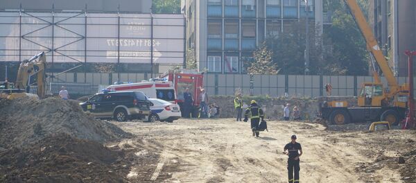 Срушио се зид у Кнеза Милоша - Sputnik Србија