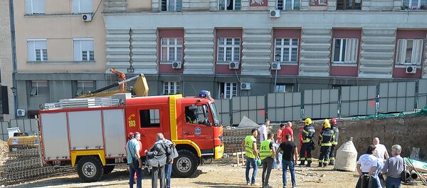 Радник погинуо на градилишту Радник погинуо на градилишту - Sputnik Србија