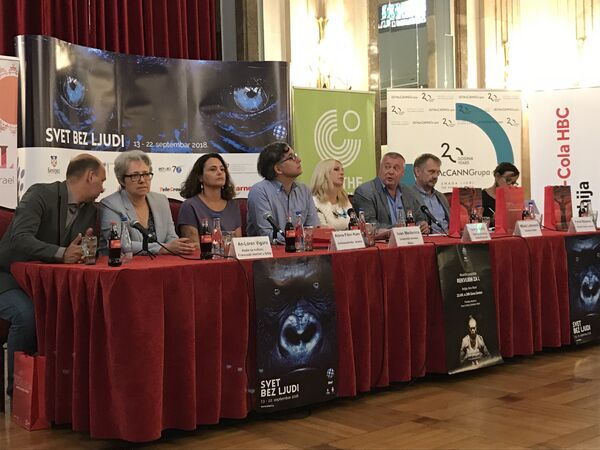 Sa konferencije za novinare Sa konferencije za novinare - Sputnik Srbija
