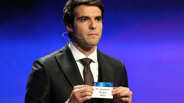 Бивши бразилски фудбалер Кака на жребу за УЕФА Лигу шампиона у Ниону. - Sputnik Србија