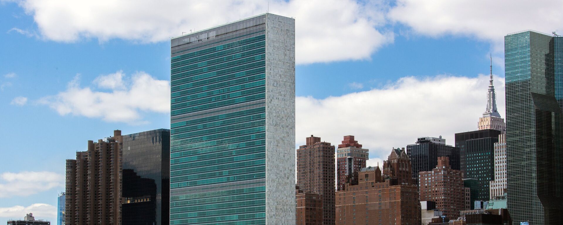 Зграда Уједињених нација у Њујорку - Sputnik Србија, 1920, 02.11.2021